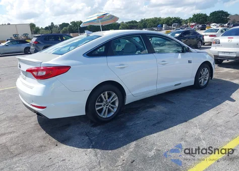 2016 Hyundai Sonata Se из США, поврежденный, VIN 5NPE24AFXGH308154